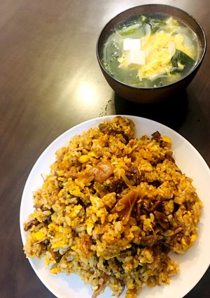 子供も大好き！豚キムチリメイク炒飯-レシピのメイン写真