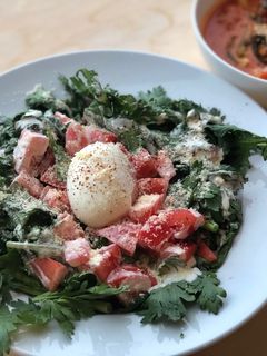 春菊のシーザーサラダ-レシピのメイン写真