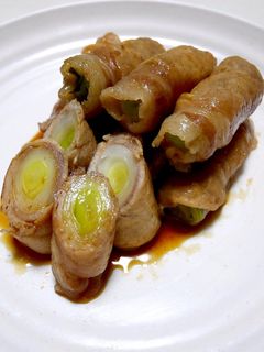 白葱の豚肉巻き-レシピのメイン写真