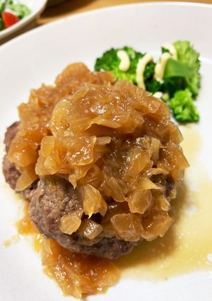 玉ねぎとポン酢のハンバーグソース-レシピのメイン写真