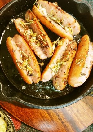 ハーブmix・ガーリックウインナー焼き-レシピのメイン写真