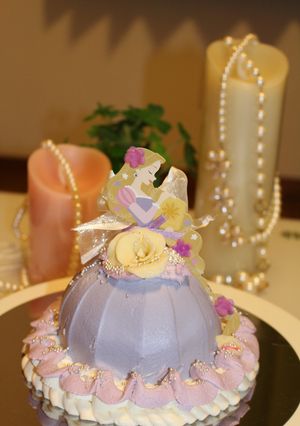 簡単♡ラプンツェルのドールケーキ-レシピのメイン写真