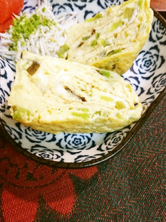 大根の葉の卵焼き-レシピのメイン写真