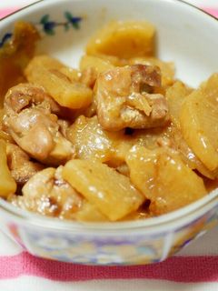 大根と鶏もも肉の生姜煮-レシピのメイン写真