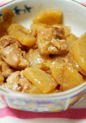 大根と鶏もも肉の生姜煮-レシピのメイン写真