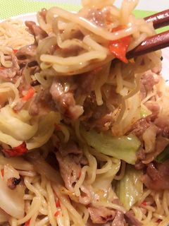 レモン香るスィートチリ焼きそば-レシピのメイン写真