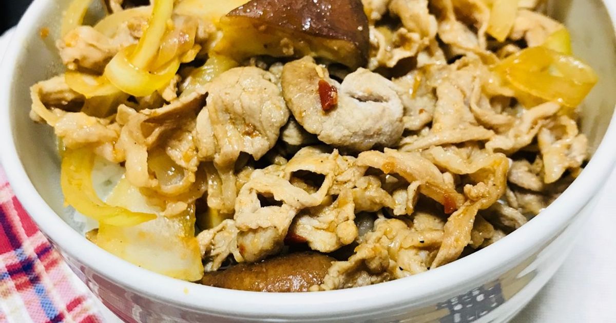 ピリ辛！スタミナ丼 by ハニーkitchen 【クックパッド】 簡単おいしい