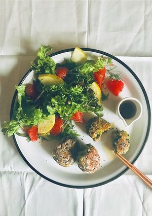vegan hamburg steak-レシピのメイン写真