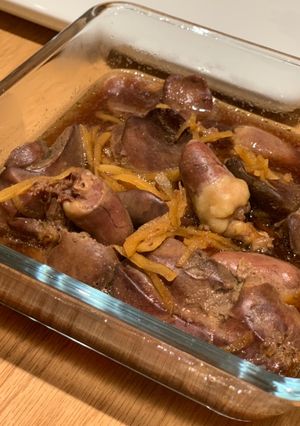 鶏レバーの甘辛生姜煮-レシピのメイン写真