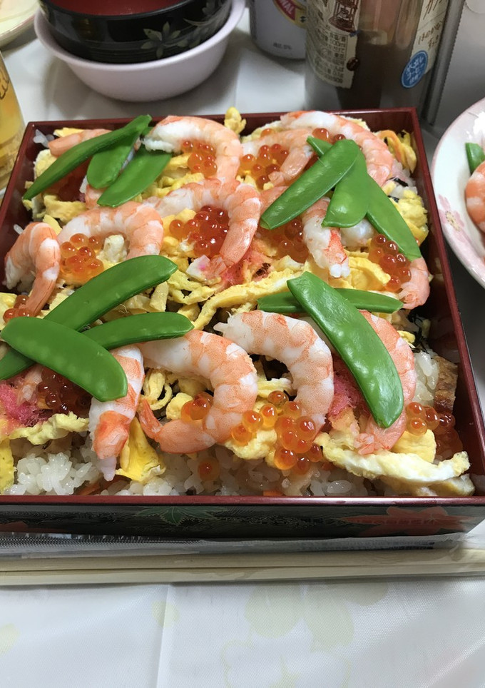宝石箱みたいなちらし寿司-レシピのメイン写真