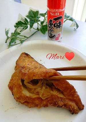 材料3つ!!炭火で♪葱が旨い厚揚げポッケ-レシピのメイン写真