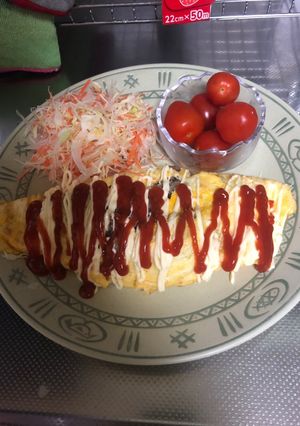 ボリュームジャガイモオムレツ-レシピのメイン写真