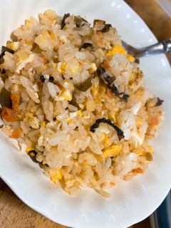 超簡単!減塩!高菜チャーハン-レシピのメイン写真