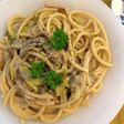 ポルチーニのクリームパスタ