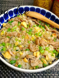 簡単激ウマ♪オイマヨにんにく焼肉炒飯-レシピのメイン写真
