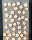 桜でんぶで！上新粉のさくら色クッキー