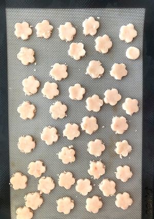桜でんぶで！上新粉のさくら色クッキー-レシピのメイン写真