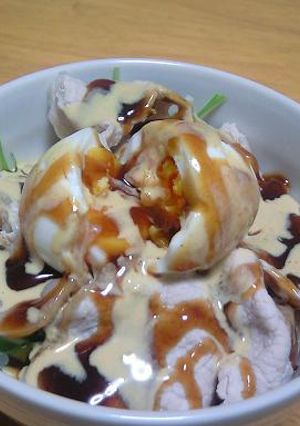 甘辛ピリッ！水菜シャキシャキ！豚しゃぶ丼-レシピのメイン写真