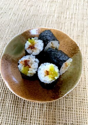 お昼に簡単にできる！おしんこ巻き(^^)-レシピのメイン写真
