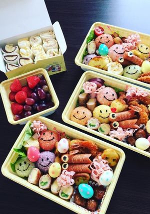 遠足 運動会 運動会キャラ弁 ニコちゃん-レシピのメイン写真