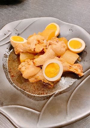 *手羽元と大根の旨辛煮-レシピのメイン写真