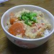 肉じゃがの残りで☆なめらか卵丼☆