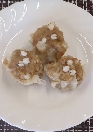 ゆではと麦入りシュウマイ-レシピのメイン写真