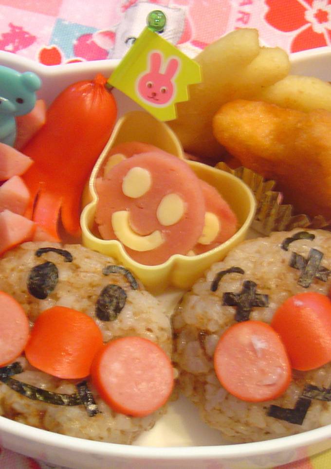 簡単キャラ弁☆彡アンパンマン＆ニコちゃん by ZUBORAboo 【クックパッド】 簡単おいしいみんなのレシピが392万品
