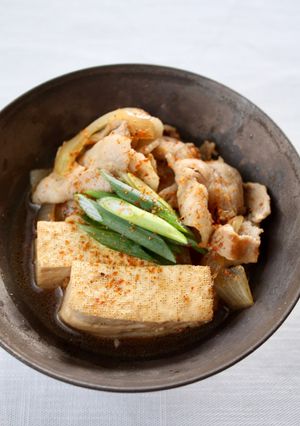 サッと煮て【豚肉豆腐】豚ばら肉豆腐-レシピのメイン写真
