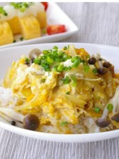 味決まる♪めんつゆで簡単!親子丼♡-レシピのメイン写真