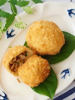 きんぴら入り揚げパン-レシピのメイン写真