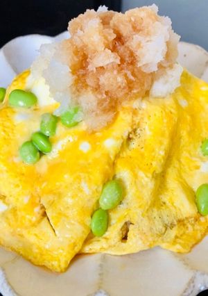 鯖缶で簡単★和風おろしオムライス-レシピのメイン写真