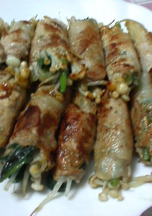 安上がりだけどうまい野菜の豚肉巻き☆-レシピのメイン写真