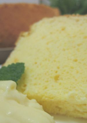 ヨーグルトのふわふわシフォン♪-レシピのメイン写真