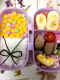 春の花束☆幼稚園のお弁当-レシピのメイン写真