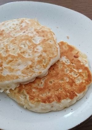 離乳食後期～完了期 りんごのパンケーキ-レシピのメイン写真