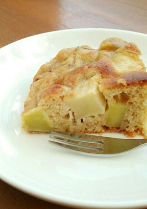林檎とさつま芋、ライ麦粉入りケーキ-レシピのメイン写真