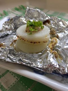 長芋と玉ねぎのホイル焼き*うま塩-レシピのメイン写真