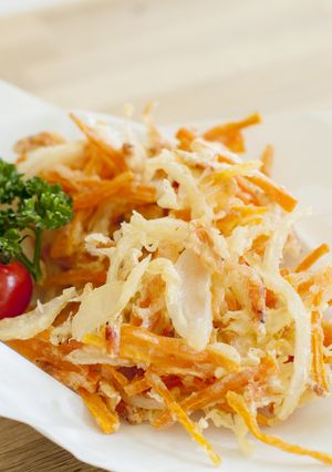 サクサクにんじん揚げ-レシピのメイン写真
