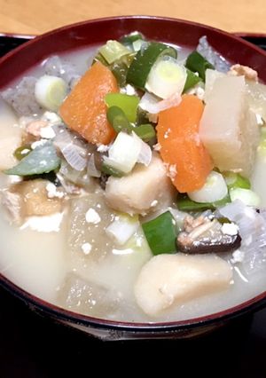 根菜たっぷり♡栄養満点☆けんちん汁☆-レシピのメイン写真