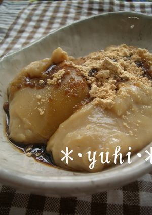 ヤミツキ食感☆豆乳寒天もち-レシピのメイン写真