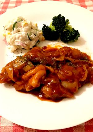 柔らかとろっとろ♡チキンケチャップ炒め-レシピのメイン写真