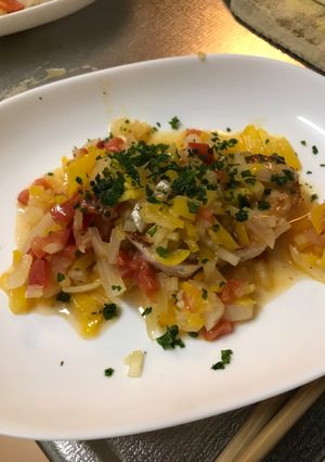 カジキの香味ソース-レシピのメイン写真