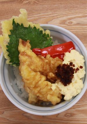 奈良トリタル丼-レシピのメイン写真