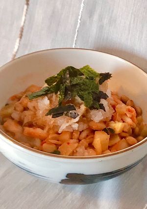 簡単一品＊キムタク納豆のおろし小鉢-レシピのメイン写真