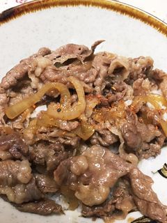 炒めて煮る!我が家の牛丼-レシピのメイン写真