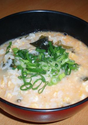 ピリ辛☆卵ぞうすい-レシピのメイン写真