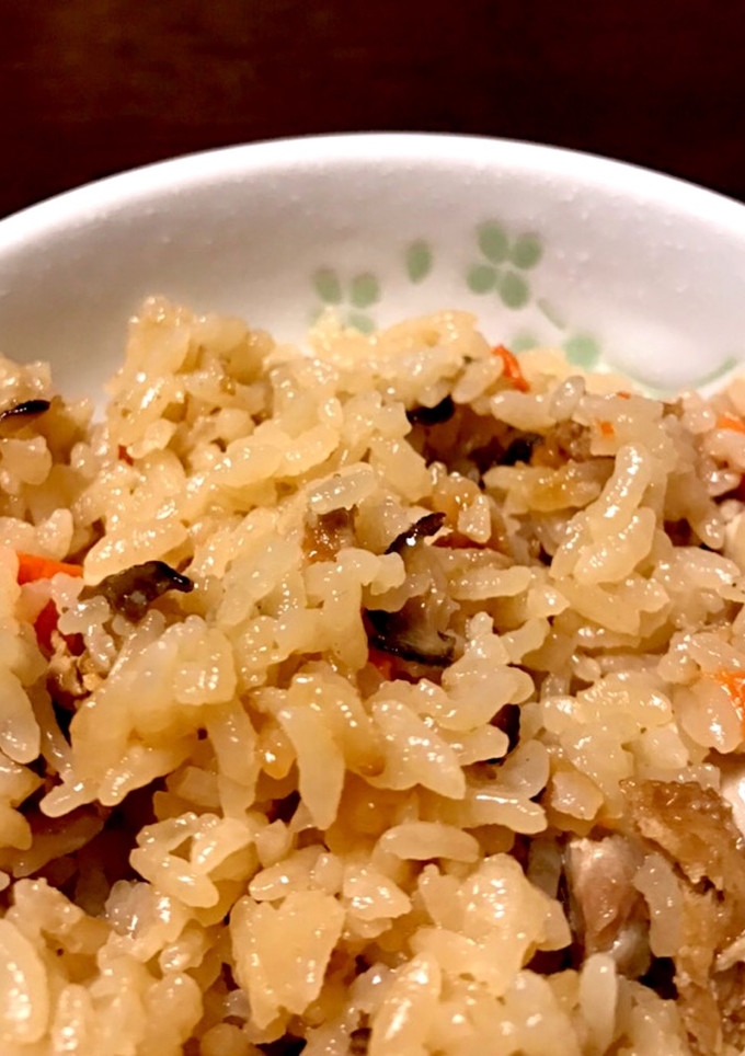 簡単♪おいなりのあげで炊き込みご飯☆-レシピのメイン写真