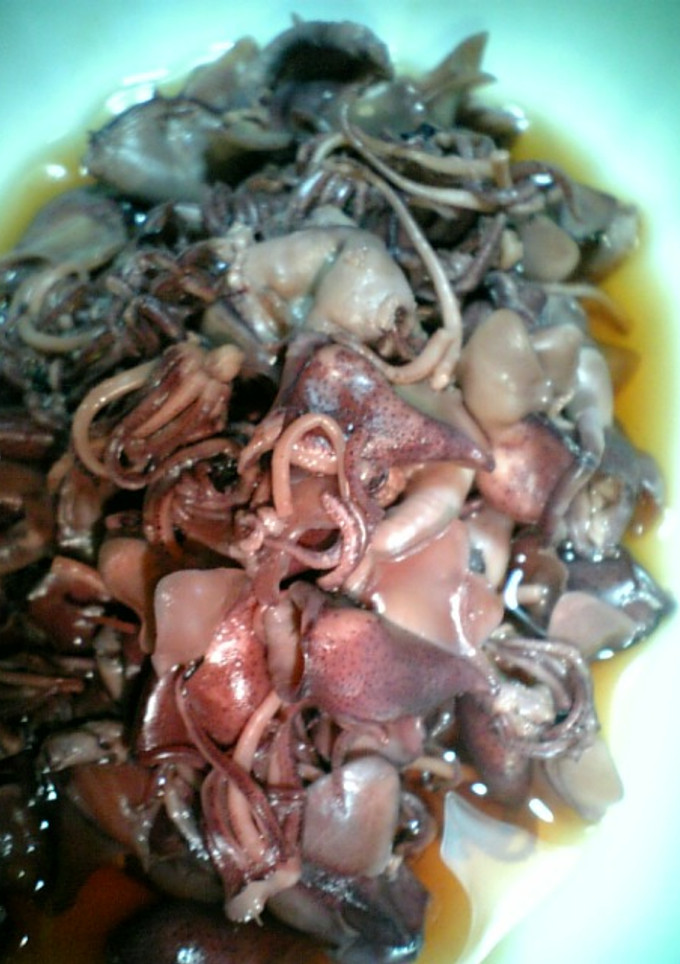 ほたるいかの煮物-レシピのメイン写真