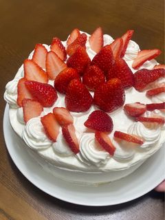 バースデーケーキ-レシピのメイン写真